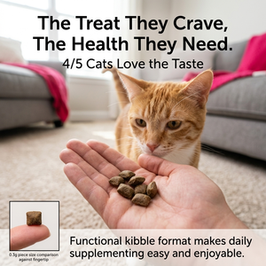 Compléments multivitaminés crémeux à mâcher pour chats avec Taurine, Lysine et Oméga – Vitamines pour chats, santé animale, suppléments pour animaux de compagnie - Product Image 4