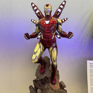 Offre Spéciale <span class=keywords><strong>Marvel</strong></span> <span class=keywords><strong>Film</strong></span> Action Iron <span class=keywords><strong>Man</strong></span> Sculpture en fibre de verre Décoration Superhero MK85 Anime Character Sculpture - Product Image 2