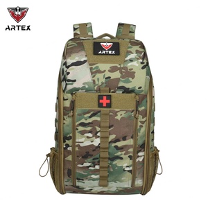 ARTEX 27L Lightweight 1000D Polyester Medical Bag with Three <b>Small</b> Pouches Molle System Tactical <b>Backpack</b> - Product Image 2