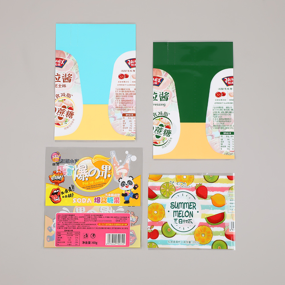 OEM ODM Custom Logo Design PET/PVC Heat Shrink Film Waterproof Bottle Packaging Labels for Beverage Juice