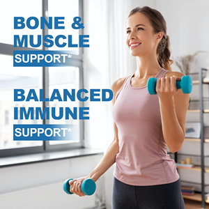 Comprimés multivitaminés de fer de haute qualité, sélénium, manganèse, complément alimentaire qui soutient la santé des os, des muscles et un système immunitaire équilibré. - Product Image 2
