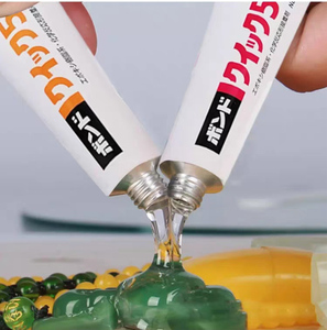 Xxt47 Konishi 16131 Epoxy Quick 5 Fast Curing Two-component Industrial Adhesive for Heavy-duty Bonding in Construction & <b>Packing</b> - Product Image 1