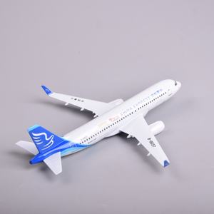 Modèle d'avion en métal Airbus A320 China Express Airlines 1/80 de 30 cm, souvenir d'avion pour la collection de Noël, l'affichage ou un cadeau - Product Image 5
