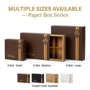 Scatola Regalo di Lusso Personalizzata per Cioccolatini con Cassetto Scorrevole, Certificata <span class=keywords><strong>SFC</strong></span>, in Cartone con Divisorio, OEM ODM - Product Image 6