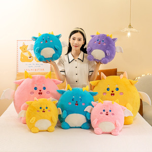 Peluche de dessin animé mignonne Dun Dun <span class=keywords><strong>Dragon</strong></span>, super douce, pour filles, compagnon de lit et adorable petit monstre pour le sommeil - Product Image 3