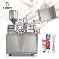 Machine de fabrication de tubes cosmétiques semi-automatique pour le remplissage de crème dentifrice au chocolat, de pâte et de graisse, avec tube inclus