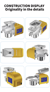 Máquina <span class=keywords><strong>Prensa</strong></span> de Aceite Multisemillas |   <span class=keywords><strong>Prensa</strong></span> en Frío para Aceite de Oliva, Cacahuete, Sésamo y Colza |   Extractor de Aceite Automático para Mercados Globales - Product Image 5