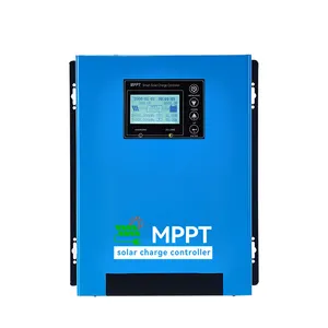 Mppt Suivi automatique du point de puissance maximale 40a 50a 60a 80a 12v 24v 48v 120 Amp Contrôleur de charge solaire pour système d'énergie solaire