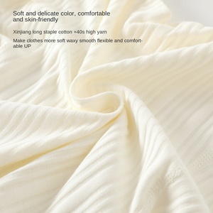 Venta al por mayor de fábrica/OEM: Pijama de bebé de algodón puro, sin costuras, jacquard, para primavera, ropa de gateo para recién nacidos. - Product Image 2