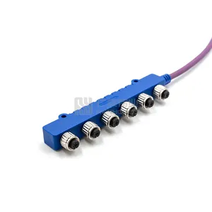 4-Way Small Boat Network NMEA2000 N2K Cable For NMEA2000 Backbone M12 Connector 5 Pin Marine Cable Supplier