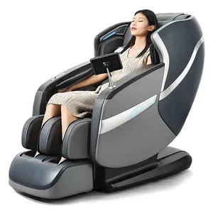 Factory Direct Schwerelosigkeit mit Rolls tuhl Wärme massage stuhl 4D Sl Track Recliner Airbags elektrischer Massage stuhl Eierform