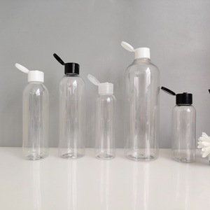 Bouteille PET à couvercle rabattable de 150ml 200ml avec couvercle à vis pour lotion détergent à lessive <span class=keywords><strong>hydrolat</strong></span> - Product Image 5