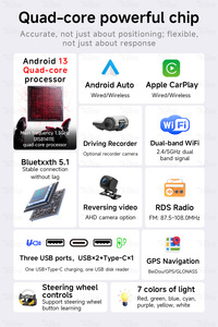 Bqcc 7 "<span class=keywords><strong>Android</strong></span> Car Player Octa đài phát thanh xe Carplay GPS DSP 4 gam autoradio cho Volkswagen CC Passat B7 polo golf 5 6 Jetta MK5 MK6 - Product Image 5