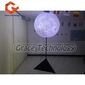 <span class=keywords><strong>Ballon</strong></span> <span class=keywords><strong>gonflable</strong></span> de trépied de lumière de LED de décorations extérieures de partie, <span class=keywords><strong>ballon</strong></span> <span class=keywords><strong>gonflable</strong></span> du support LED de poteau de la publicité faite sur commande - Product Image 5
