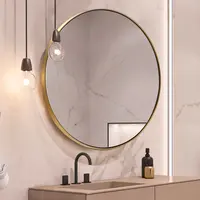 Mirror 24 Inch Farmhouse Home Decor Bathroom Wall Mirror 32" Washroom Mirror