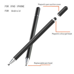 Venta al por mayor pasivo <span class=keywords><strong>2</strong></span> en 1 <span class=keywords><strong>Universal</strong></span> <span class=keywords><strong>Stylus</strong></span> bolígrafos de pantalla táctil para Android iPad iOS lápiz - Product Image 2