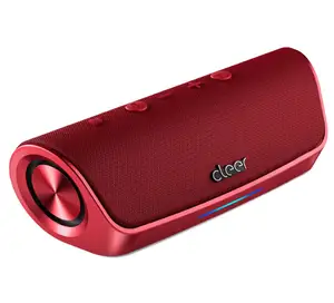Cleer Scène Bluetooth Draadloze Draagbare Speaker Led Luide Stereo Sound Deep Bass 12-Uur Speeltijd Ingebouwde Microfoon sport Speaker