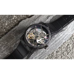 High-end designer's top-quality carbon fiber men's <b>skeletonized</b> tourbillon <b>automatic</b> mechanical sports <b>watch</b> - Product Image 3