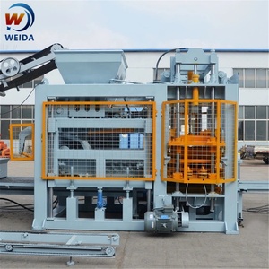 מכונת ייצור לבנים אוטומטית הידראולית QT8-15, מכונת ייצור בלוקים חלולים מבטון גדולים, מכונת ייצור לבני ריצוף - Product Image 3