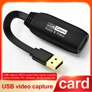 Dispositif de capture externe USB2.0 ABS Carte de capture vidéo USB 1080P pour HDTV Ordinateur portable Télé<span class=keywords><strong>phone</strong></span> portable - Product Image 6