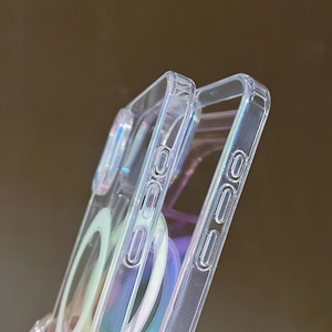 <span class=keywords><strong>Cover</strong></span> Posteriore per <span class=keywords><strong>Apple</strong></span> <span class=keywords><strong>iPhone</strong></span> 13 Pro Max 12 Mini <span class=keywords><strong>11</strong></span> iPhone13 X, Elettroplaccata con Gradiente Arcobaleno, Custodia Magnetica Antiurto - Product Image 3