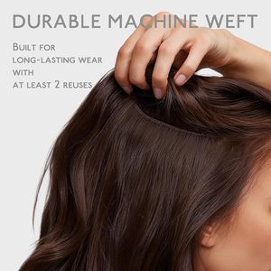 Extensions <span class=keywords><strong>de</strong></span> cheveux à bandes adhésives invisibles injectées, cheveux humains européens 100% Remy, qualité 12A, lisses, alignés dans le sens des cuticules, pour salon, balayage - Product Image 3