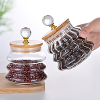 Accessoires de cuisine innovants et élégants, gadgets essentiels, présentoir de comptoir, rangement de cuisine, bocal en verre