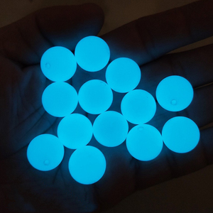 HP0106 Cuentas Redondas Luminosas de Piedra para Hacer Joyas, Manualidades, Accesorios de Bricolaje, Cuentas que Brillan en la Oscuridad, Dijes para Hacer Joyas - Product Image 6