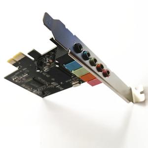 CM8738 <span class=keywords><strong>Carte</strong></span> <span class=keywords><strong>son</strong></span> audio <span class=keywords><strong>express</strong></span> <span class=keywords><strong>interne</strong></span> polyvalente 6 canaux 5.1 <span class=keywords><strong>PCI</strong></span>-E Performances améliorées pour une meilleure expérience audio - Product Image 2