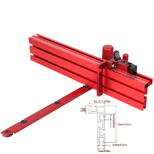 <span class=keywords><strong>Sierra</strong></span> de mesa de aluminio para carpintería, corte de inglete telescópico, herramientas de carpintería, mesa de máquina de tallado de inglete - Product Image 4
