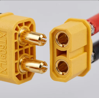 Câble d'alimentation XT60 mâle ou femelle 16AWG en cuivre pur, prise allume-cigare vers connecteur XT30 90 avec fusible, faisceau de câbles OEM personnalisé