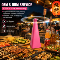 Répulsif anti-mouches pour tables avec fonction anti-insectes - Ventilateur anti-mouches pour tables extérieures - Répulsif