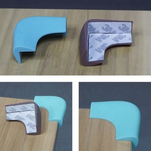 Silicone Table <b>Corner</b> Guard Protector Edge Furniture Safety Silicone Bumper Manufacturer OEM ODM <b>Molding</b> Custom Shockproof Soft - Product Image 1