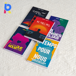 Impression personnalisée à la demande, reliure parfaite, <span class=keywords><strong>papier</strong></span> artistique et carton personnalisés, impression de livres à couverture souple, impression de romans - Product Image 1