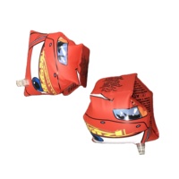 Bouées de bras gonflables pour enfants en gros, à double chambre d'air, motif dessin animé, en PVC, pour l'apprentissage de la natation