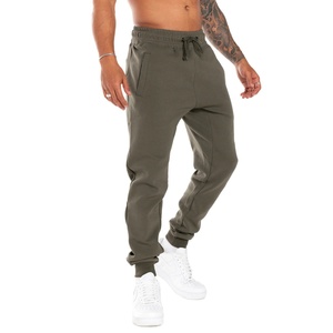 กางเกงแทร็คผู้ชายแบบสบายๆ รุ่นใหม่ ระบายอากาศได้ดี เป็นมิตรกับสิ่งแวดล้อม ผลิตจากผ้าฝ้าย/โพลีเอสเตอร์ เอวแบบรูดเชือก มีกระเป๋าซิป ขอบยางยืด - Product Image 4