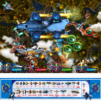 Machine de jeu d'arcade BBY Factory Flying Fighter pour 2 joueurs, jeu vidéo de tir aérien à monnayeur pour centre de jeux