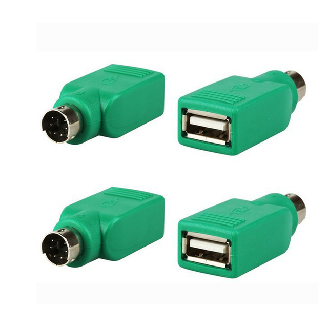 USB Female to PS/2 Male Adapter Converter Keyboard Mouse Mice