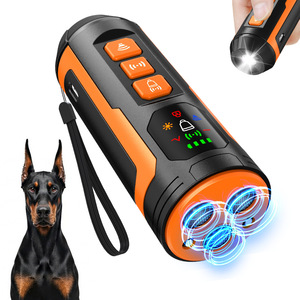 Three Head Dog Repeller With Color Screen And Lights For <b>Bark</b> <b>Control</b> Training Pet Device - Product Image 2