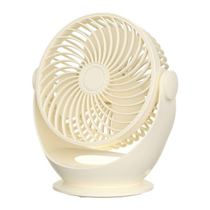 <b>Mini</b> <b>Desk</b> Fan Usb Rechargeable With Light Dc Motor For Office Student Dormitory Use - Product Image 2
