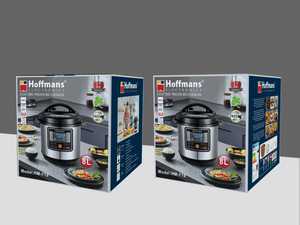 หม้อหุงข้าวอัจฉริยะ Hoffmans 1600W 220V ความจุขนาดใหญ่ 8 ลิตร 14 in 1 หม้อหุงข้าวอเนกประสงค์ดิจิตอลสำหรับครอบครัวชาวแอฟริกัน ตุ๋นเนื้อได้ ความจุขนาดใหญ่ 8 ลิตร - Product Image 6
