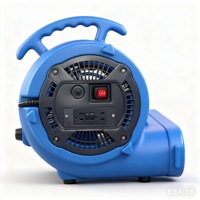 Ventilateur portable Airmax Air Mover pour séchage de tapis, avec poignée de transport facile, ventilateur électrique pour restauration après dégâts d'eau, circulation d'air en entrepôt, certifié ETL CE