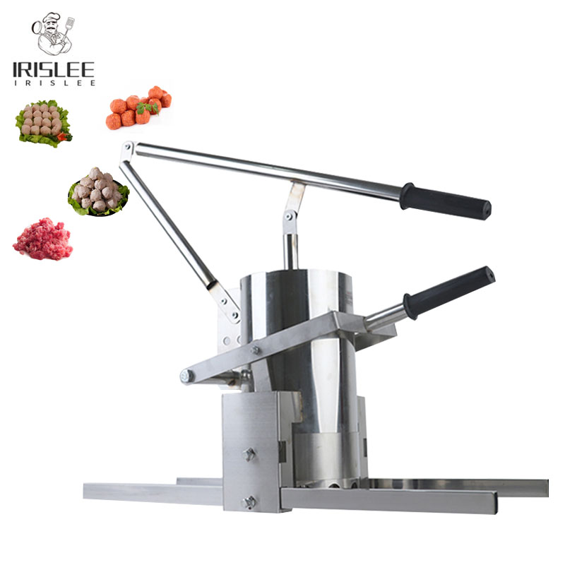 Ball Round Forming Machine Manual Meatball Maker Shrimp Balls Making Machine