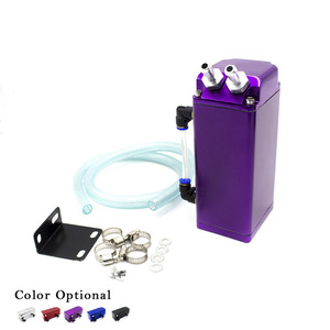 Réservoir de récupération des gaz d'échappement universel carré respirant en aluminium Getltall 2L pour modification automobile - Product Image 3