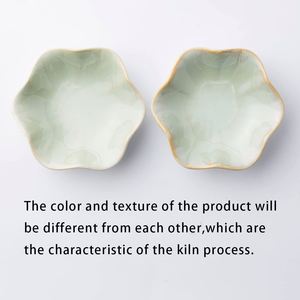 Leaf Shape <b>Ring</b> Holder Dish, Small Key Bowl, <b>Ceramic</b> Trinket Tray Jewelry Dish Organizing Necklace Earrings - Product Image 3