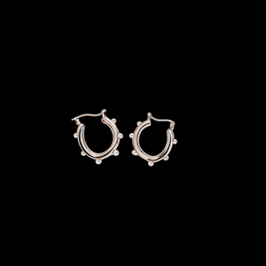 Aros de Perlas, Acero Inoxidable 316L, Chapado en Oro PVD, Joyería Sostenible y Resistente para Mujer - Product Image 3