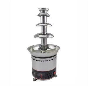 Distributeur de chocolat en cascade, machine à fontaine commerciale entièrement automatique, <span class=keywords><strong>fondue</strong></span> de mariage, 300W 220V/110V - Product Image 5