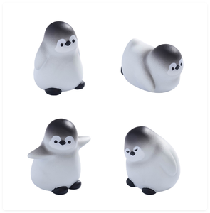 Graziosi Ornamenti Natalizi in Resina a Forma di Pinguini 3D, Miniature Invernali per Decorazioni da Giardino, Vendita all'Ingrosso in Confezioni Sorpresa - Product Image 1