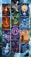 YQ Wholesale Hot Selling Poke Cool and Exquisite Anime Art Board sealed Blind Box Collectible Qualita Fan Art Games Gift