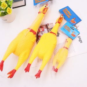 Juguete Impermeable para Mascotas, Gato o Perro, con Sonido de Pollo Amarillo que Chillando, Diseño Biónico - Product Image 6